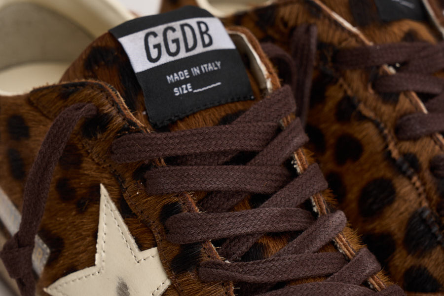 Sneakers donna Ball Star animalier GWF00117 F00870355655 GOLDEN GOOSE 