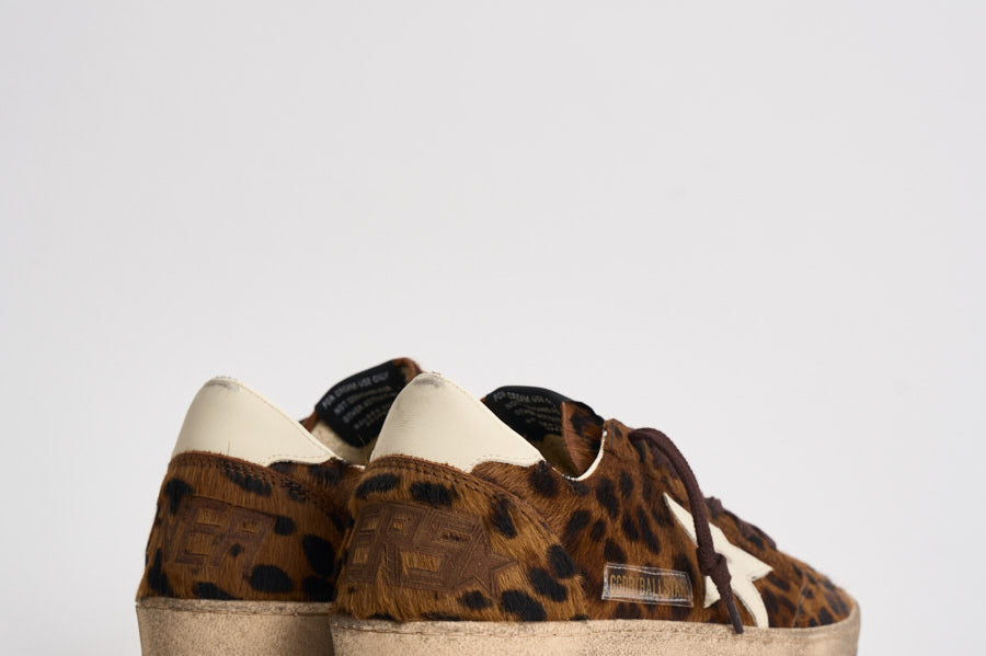 Sneakers donna Ball Star animalier GWF00117 F00870355655 GOLDEN GOOSE 