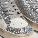 Sneakers donna Stardan glitter argento GWF00128 F00218580185 GOLDEN GOOSE 
