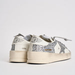 Sneakers donna Stardan glitter argento GWF00128 F00218580185 GOLDEN GOOSE 