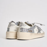 Sneakers donna Stardan glitter argento GWF00128 F00218580185 GOLDEN GOOSE 