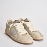 Sneakers donna ballstar beige e panna GWF00771 F00870112522 GOLDEN GOOSE 