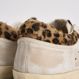 Sneakers donna Super-Star bianca e cavallino leopardato GWF01042 F00816783260 GOLDEN GOOSE 