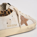 Sneakers donna Super-Star bianca e cavallino leopardato GWF01042 F00816783260 GOLDEN GOOSE 
