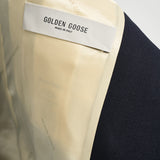 Blazer donna doppiopetto blu notte GWP00829 P00061950486 GOLDEN GOOSE 