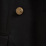 Blazer donna doppiopetto nero GWP00829 P00152190100 GOLDEN GOOSE 
