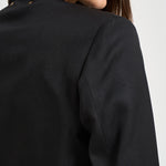 Blazer donna doppiopetto nero GWP00829 P00152190100 GOLDEN GOOSE 