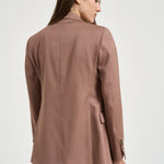 Blazer donna double breasted doppiopetto cipria GWP00829 P00258555723 GOLDEN GOOSE 