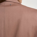 Blazer donna double breasted doppiopetto cipria GWP00829 P00258555723 GOLDEN GOOSE 