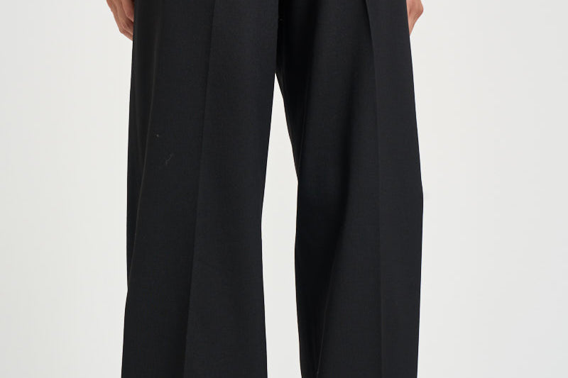 Pantalone donna Journey wide leg nero GWP01203 P00154690100 GOLDEN GOOSE 