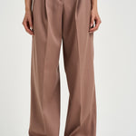 Pantalone donna journey wid leg cipria GWP01203 P00258555723 GOLDEN GOOSE 