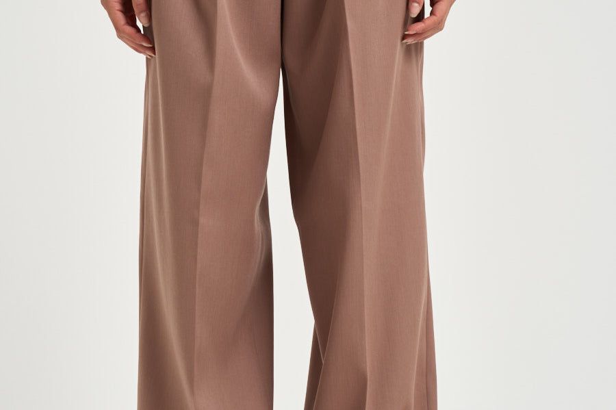 Pantalone donna journey wid leg cipria GWP01203 P00258555723 GOLDEN GOOSE 