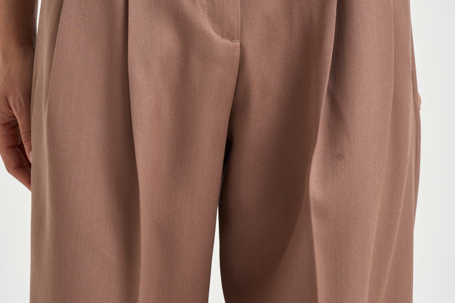 Pantalone donna journey wid leg cipria GWP01203 P00258555723 GOLDEN GOOSE 
