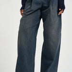 Pantalone donna journey wid leg blu GWP01203 P00265450100 GOLDEN GOOSE 