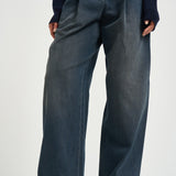 Pantalone donna journey wid leg blu GWP01203 P00265450100 GOLDEN GOOSE 