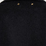 Cappotto donna monopetto Cocoon nero GWP02275 P00197390100 GOLDEN GOOSE 