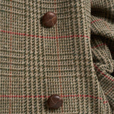 Trench donna Roxanne doppiopetto a quadri GWP02736 P00258283381 GOLDEN GOOSE 