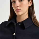 Bomber donna slim blu navy GWP02742 P00259551119 GOLDEN GOOSE 