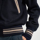 Bomber donna slim blu navy GWP02742 P00259551119 GOLDEN GOOSE 