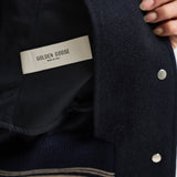 Bomber donna slim blu navy GWP02742 P00259551119 GOLDEN GOOSE 