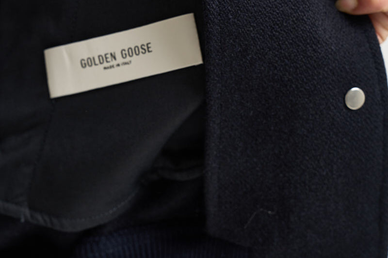 Bomber donna slim blu navy GWP02742 P00259551119 GOLDEN GOOSE 