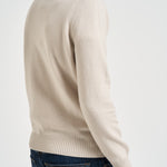 Maglia uomo girocollo panna 23125 19621113 GRAN SASSO 