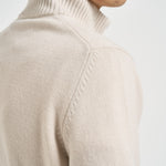 Maglia uomo girocollo panna 23125 19621113 GRAN SASSO 