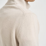 Maglia uomo girocollo panna 23125 19621113 GRAN SASSO 