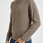 Maglia uomo girocollo tortora 57167 19588012 GRAN SASSO 