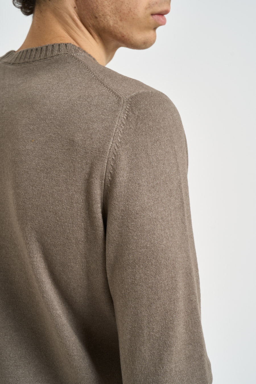 Maglia uomo girocollo tortora 57167 19588012 GRAN SASSO 