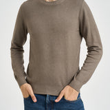 Maglia uomo girocollo tortora 57167 19588012 GRAN SASSO 