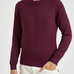 Maglia uomo girocollo bordeaux 57167 19588291 GRAN SASSO 
