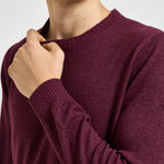 Maglia uomo girocollo bordeaux 57167 19588291 GRAN SASSO 