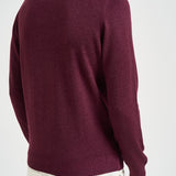 Maglia uomo girocollo bordeaux 57167 19588291 GRAN SASSO 