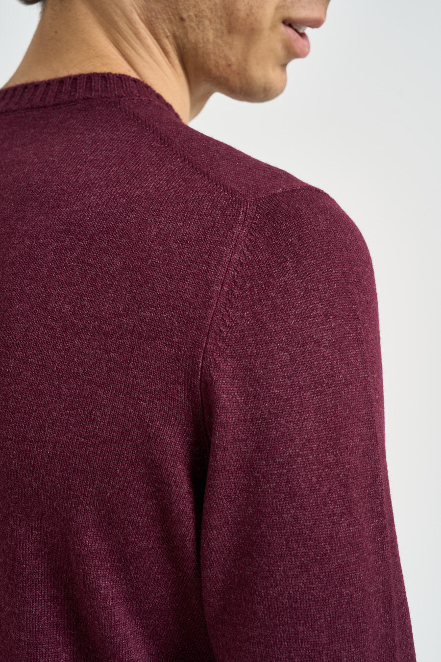 Maglia uomo girocollo bordeaux 57167 19588291 GRAN SASSO 