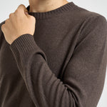 Maglia uomo girocollo marrone 57167 19588308 GRAN SASSO 