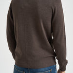Maglia uomo girocollo marrone 57167 19588308 GRAN SASSO 