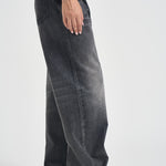 Jeans donna gamba dritta vintage nero BONNIE HEDWIGBLACK HAIKURE 