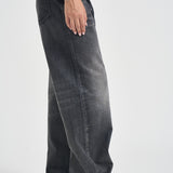 Jeans donna gamba dritta vintage nero BONNIE HEDWIGBLACK HAIKURE 