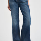 Jeans donna Korea Norm Core in denim blu KOREA NORMCORE HAIKURE 