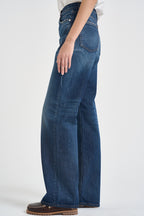 Jeans donna Korea Norm Core in denim blu KOREA NORMCORE HAIKURE 