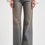 Jeans donna palazzo lavaggio vintage celesti KOREA ZIGGYBLUE HAIKURE 