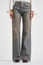 Jeans donna palazzo lavaggio vintage celesti KOREA ZIGGYBLUE HAIKURE 