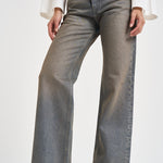 Jeans donna palazzo lavaggio vintage celesti KOREA ZIGGYBLUE HAIKURE 