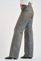 Jeans donna palazzo lavaggio vintage celesti KOREA ZIGGYBLUE HAIKURE 