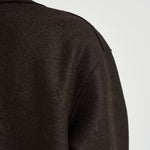 Cappotto donna doppiopetto marrone scuro AC1487 DARKBROWN HARRIS WHARF LONDON 