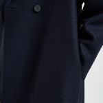 Cappotto donna doppiopetto blu AC1487 NAVYBLUE HARRIS WHARF LONDON 