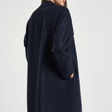 Cappotto donna doppiopetto blu AC1487 NAVYBLUE HARRIS WHARF LONDON 