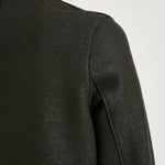 Cappotto donna midi monopetto verde militare AE1301 DARKKHAKI HARRIS WHARF LONDON 