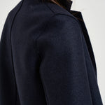 Cappotto donna Coocun midi blu notte AE1301 NAVYBLUE HARRIS WHARF LONDON 